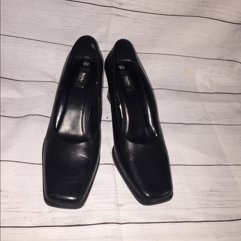 Mossimo leather upper heels Sz 8.5 - Picture 2 of 9